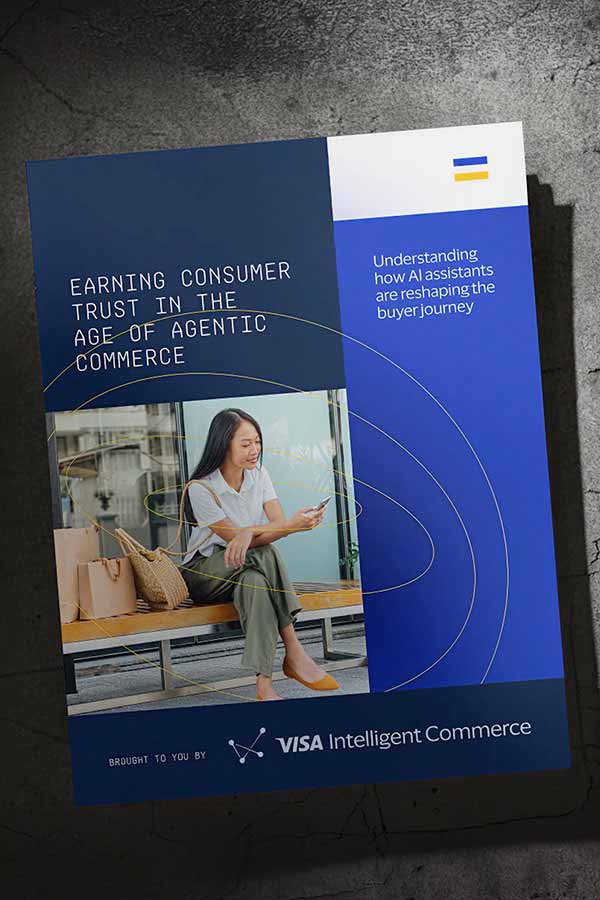 Intelligent Commerce Enabling AI agents to buy securely and seamlessly | Visa