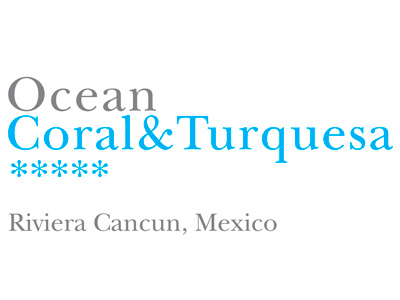 Ocean Coral & Turquesa Logo del comercio