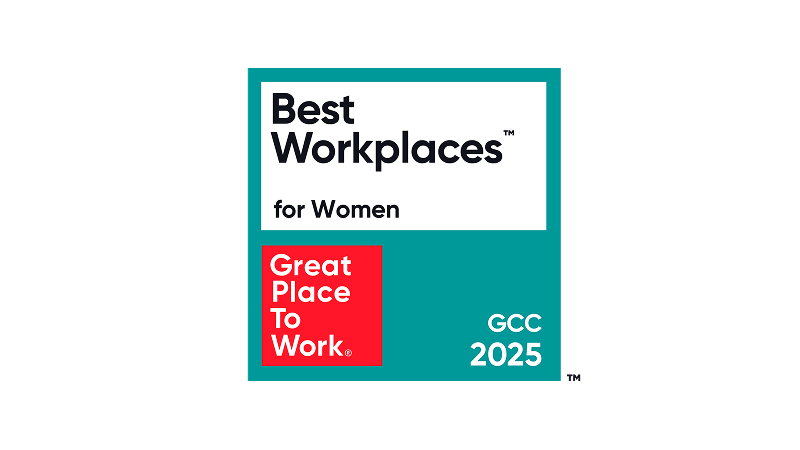 Best workplaces for woman Award sign